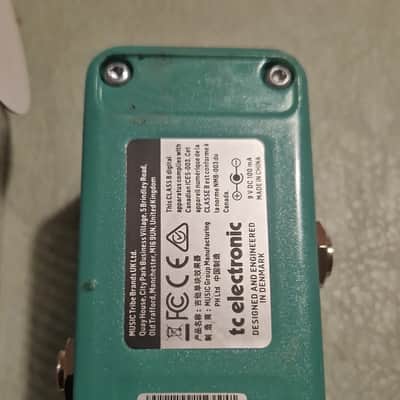 TC Electronic HyperGravity Mini Compressor 2017 - Present - Teal image 3
