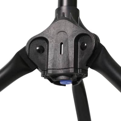 Ultimate Support GS-200 Genesis Series Plus Guitar Stand with One Click Push-Button Locking Leg Mechanism, Secure Head Stock Yoke, and Support Arms image 7