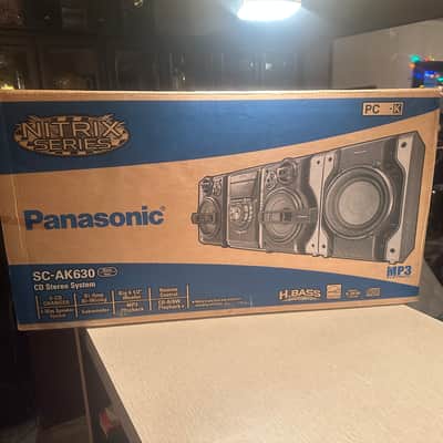 Panasonic SC-AK630 5 CD Changer Stereo System Nitrix Series BRAND NEW OPEN BOX image 2