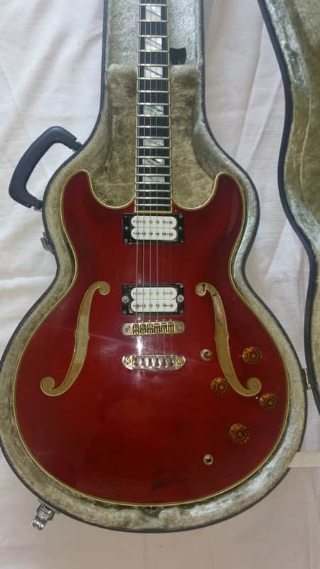 Aria Pro II Titan Artist TA-100 1981 Burgandy image 1