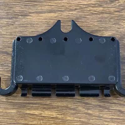 Black 3 Point 4 String Bass Bridge For EB-3 / Thunderbird / EB-0 image 7