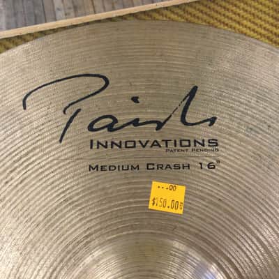 Paiste 16" Dimensions Medium Thin Crash Cymbal 1999 - 2005 - Traditional image 2