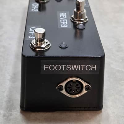 Custom Nomad 45 / 55 Footswitch for Mesa Boogie w/ 10-Foot cable (7-Pin DIN) image 7