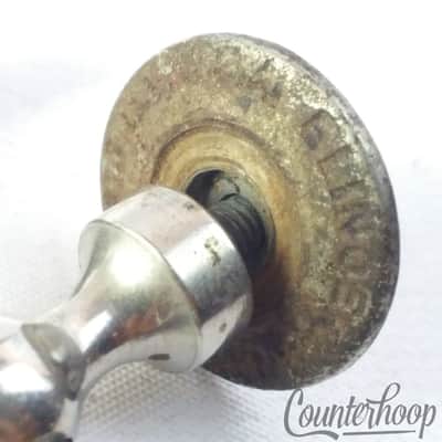 *Slingerland Snare Drum Strainer Tensioner Eyelet-Mount Nickel Vintage 20s USA* image 2