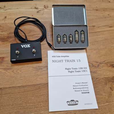 Tête d'ampli VOX Night Train NT15H-G2 (15W) - Lampes JJ Neuves + Footswitch + Sac image 7
