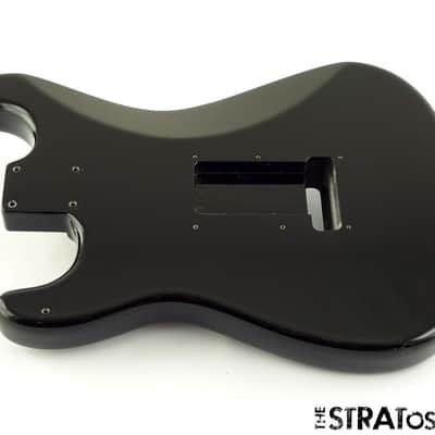 Fender USA Custom Shop 58 C/R Strat Relic BODY Stratocaster Aged Black image 5