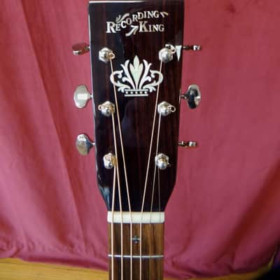 RECORDING KING RD-27 オール単板イングルマンスプルーストップ Recording King RD-27 Acoustic Guitar | Reverb