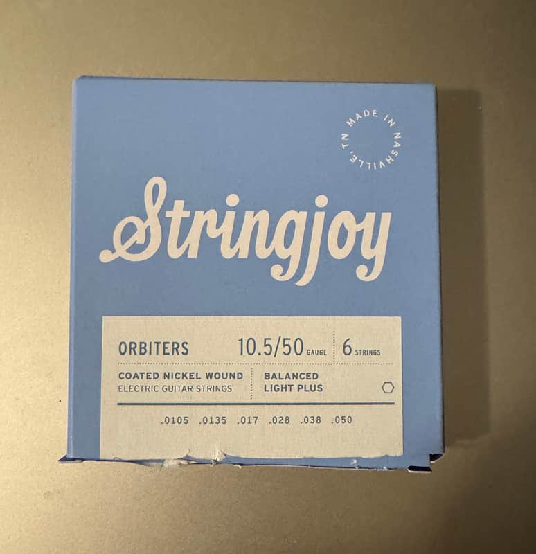 Pair New Stringjoy Orbiters 10.5-50 coated strings (2 sets) image 1