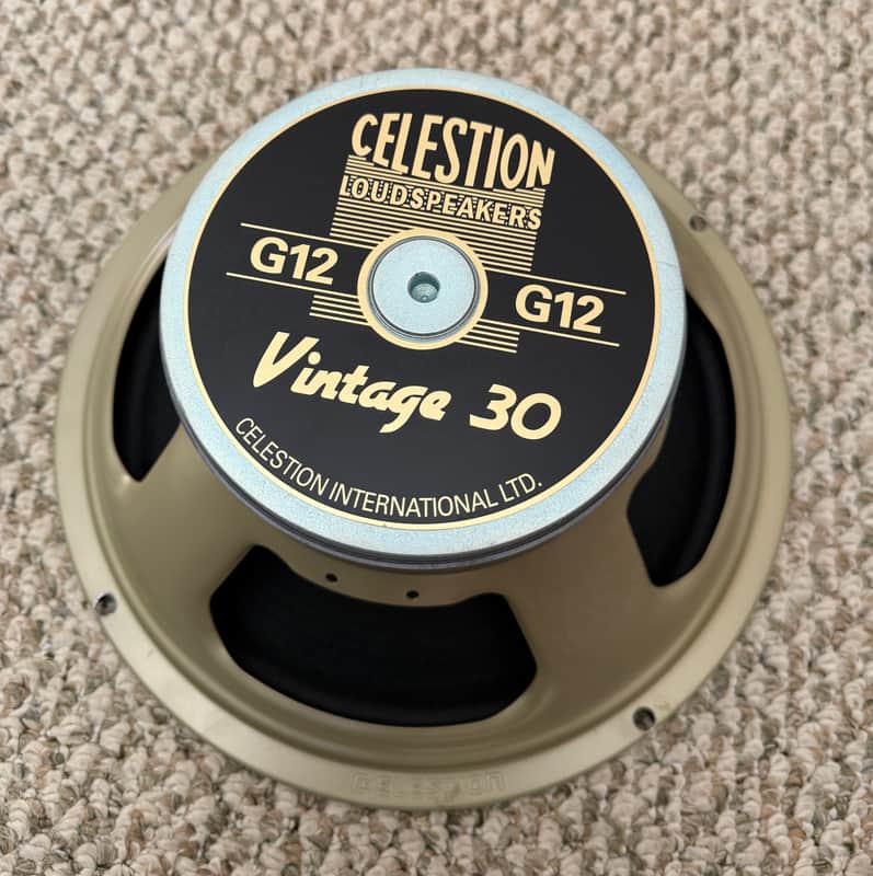Celestion T3904 Vintage 30 12" 60W 16 Ohm Speaker 2020’s - Black image 1