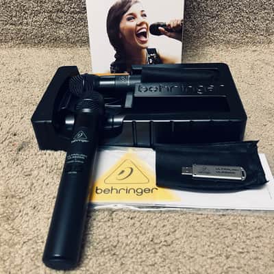 Behringer Ultralink (A) ULM202USB Pair Wireless Handheld Microphones w/ USB Receiver image 2