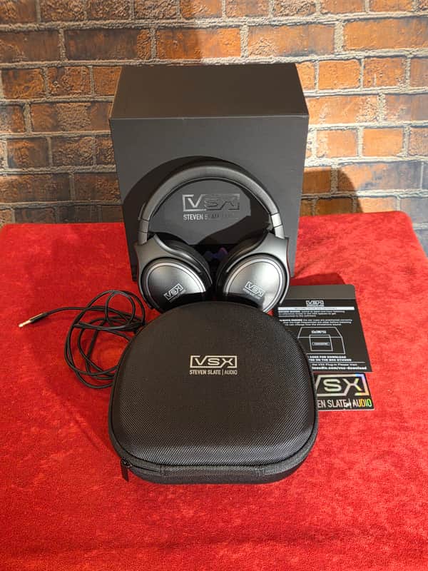 Steven Slate Audio VSX Modeling Headphones Essentials Edition w/ Original Box
