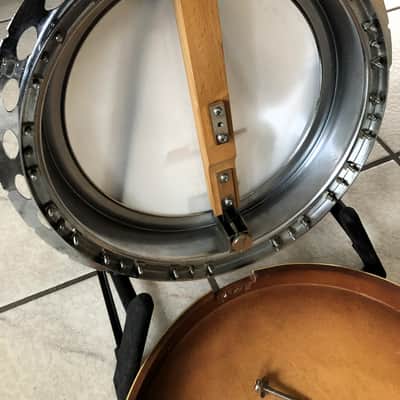 Höfner  Tenor Banjo, model 738, vintage ca 1970 - brown image 14