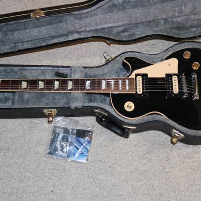 2014 USA Gibson Les Paul Classic - Ebony - 57 Classic PAFs, Coil Taps & Turbo Boost - No Tariffs image 2