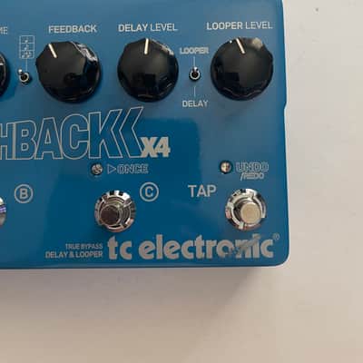 TC Electronic Flashback X4 Delay & Looper True Bypass Guitar Effect Pedal image 3