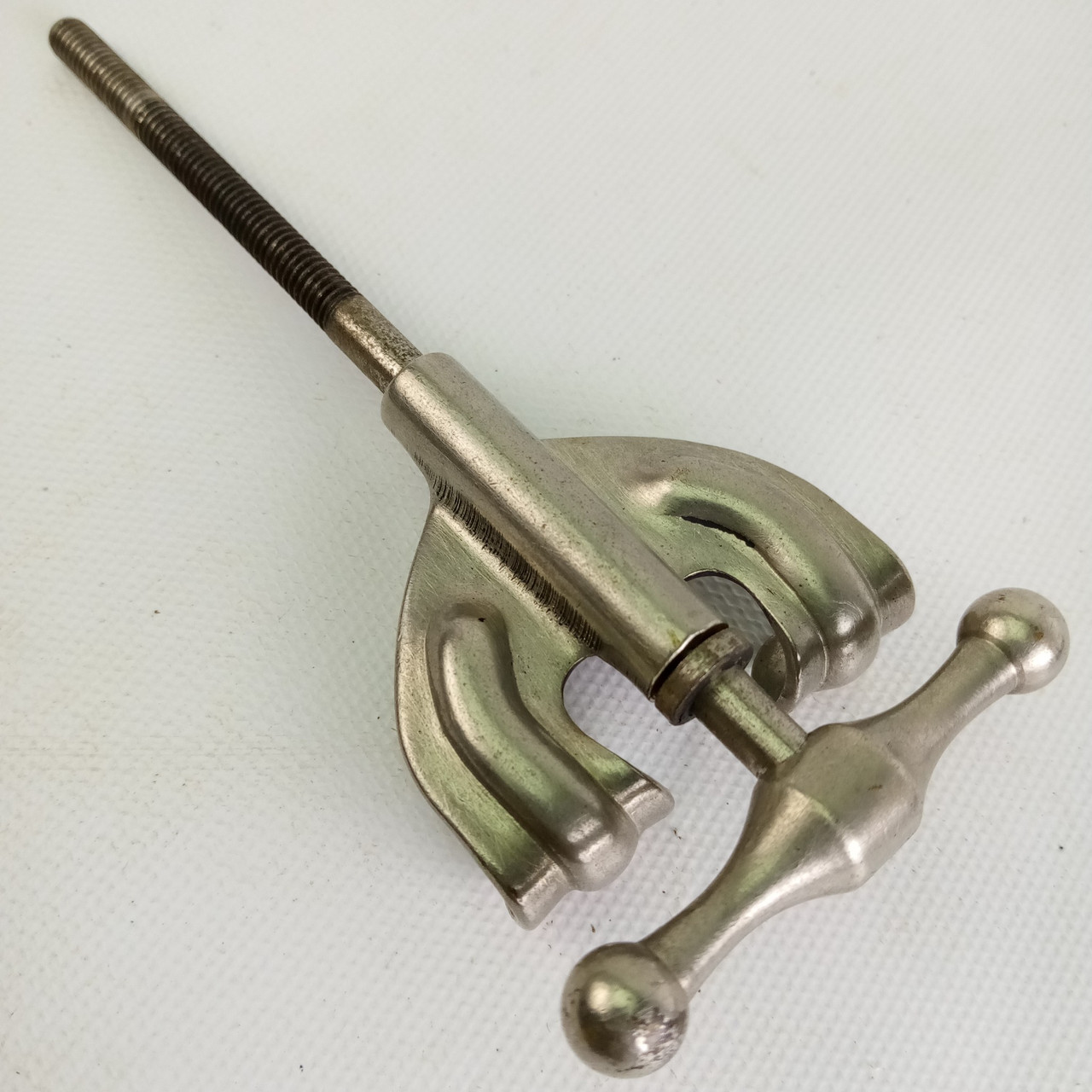 Slingerland Radio King Bass Drum Tension T-Rod+Claw Nickel Vintage 50s 4 1/4"USA — main photograph