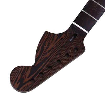 Wenge ST Guitar Neck，22-Frets Big Head image 2
