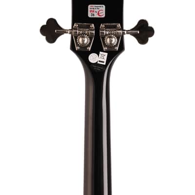 Epiphone EB3 Electric Bass Guitar Ebony image 7