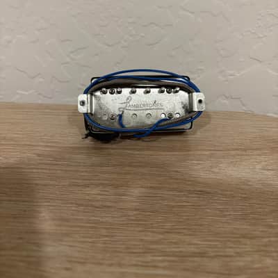 Lambertones "The Crema" Humbucker 2 Wire Set-Raw Nickel image 4