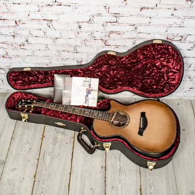 Taylor - 912ce Builders Edition - Acoustic-Electric Guitar - Wild Honey Burst - w/ Taylor Deluxe Hardshell Brown Case - x4064 USED image 15