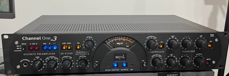 SPL Channel One Mk3 Channel Strip 2023 - Present - Black image 1