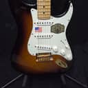 Fender 60th Anniversary Commemorative American Standard Stratocaster with Gold Hardware, Maple Fretboard 2014 - 2-Color Sunburst