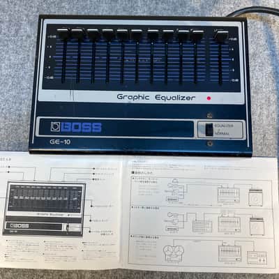 Boss GE-10 Graphic EQ | Reverb