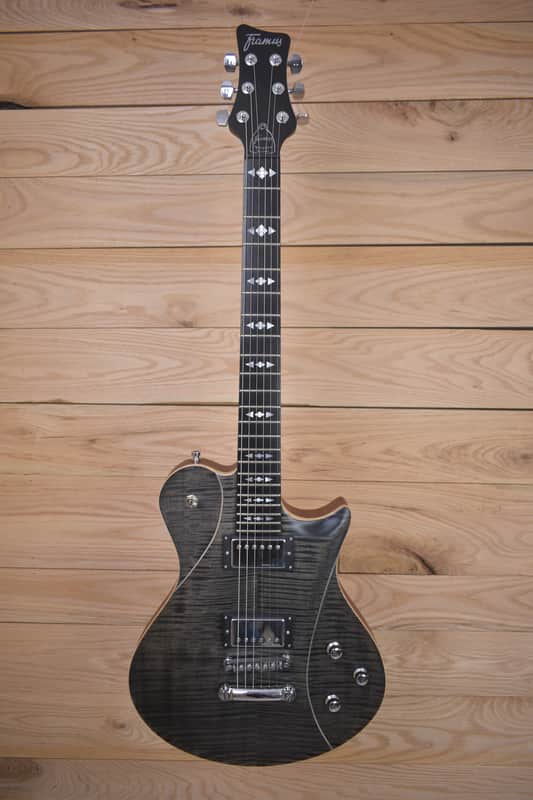 Framus Panthera II Supreme - Nirvana Black Transparent Stain image 1