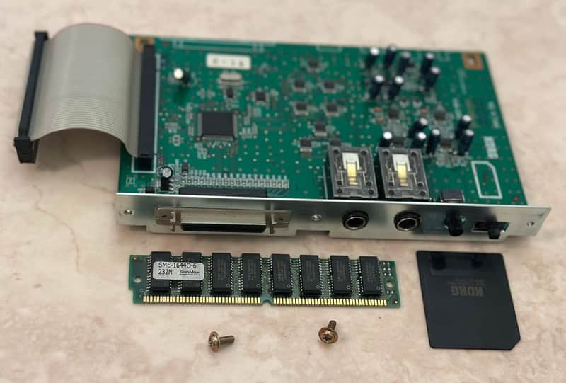 Korg EXB-SMPL SCSI Expansion Board for Triton Le TR & Classic Rack