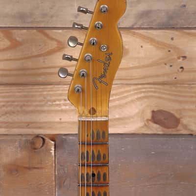 Fender 1951 Nocaster Heavy Relic Electric Guitar Faded Aged Nocaster Blonde w/ Case image 6