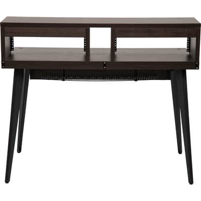 Gator Elite Furniture Series Main Desk in Dark Walnut Finish GELITEDESK-BRN image 2