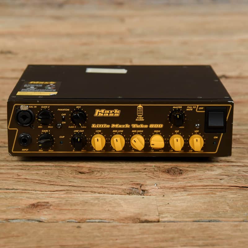 Markbass Little Mark Tube 800 800-Watt Bass Amp Head | Reverb