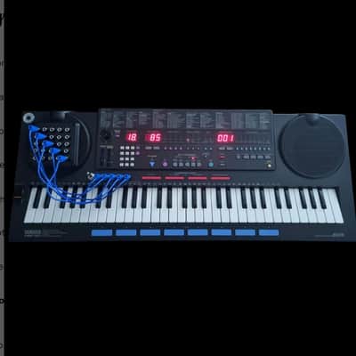 Yamaha PSS 790 Vector AWM Synth + Patch Bay & Random ROM Sequence Generator Switch. image 2