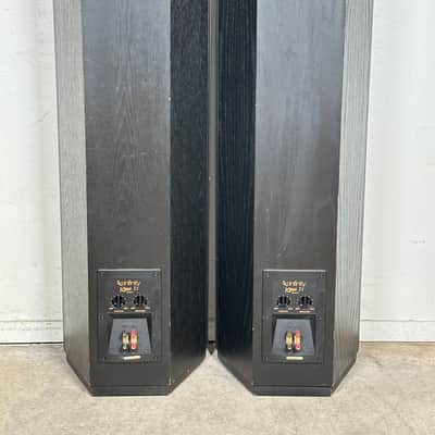 Pair of Vintage Infinity Kappa 7.1 Floor Standing Tower Speakers - Black image 3
