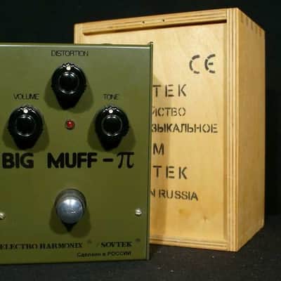 Electro-Harmonix/ Sovtek Green Russian Big Muff π -1994 Version 7C