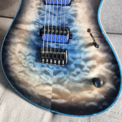 Mayones Regius 6 Galaxy Eye Blue BKP Warpig + Case image 2
