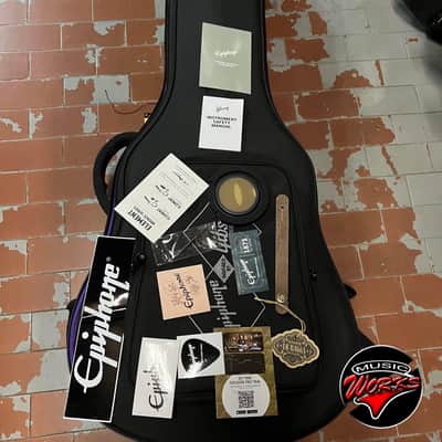 Epiphone   Hummingbird Deluxe Natural Inspired By Gibson image 3