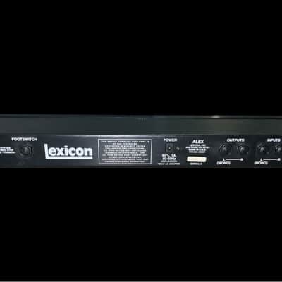Vintage c.1993 Lexicon Alex Multi FX Rack Reverb Chamber Delay PCM Modulation image 3