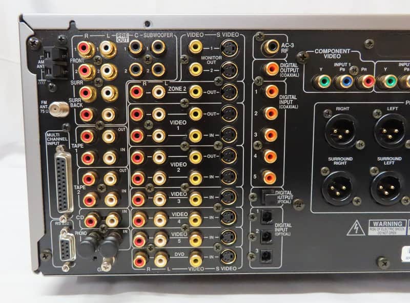 Onkyo Integra RDC-7 7.1 Channel A/V Controller Preamplifier Preamp