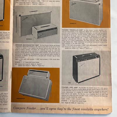 PreCBS Fender Catalog  1963-1964 image 4