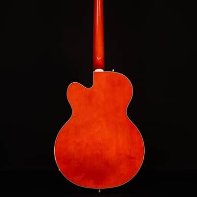 Gretsch G5420T Electromatic Hollow Body Single-Cut with Bigsby, Laurel FB, Orange Stain image 7