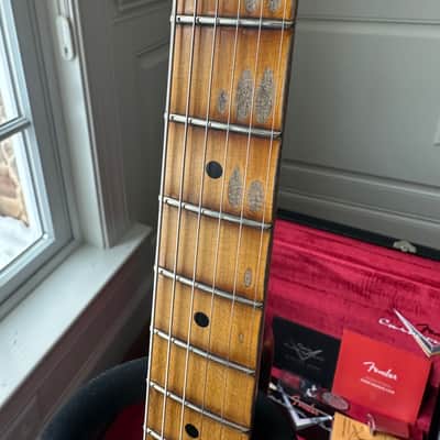 2023 Fender Custom Shop Postmodern Stratocaster Journeyman Maple - Bleached 3 Tone Sunburst image 7