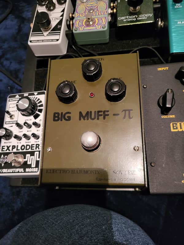 Electro-Harmonix Big Muff Pi V7 (Green Russian) | Reverb
