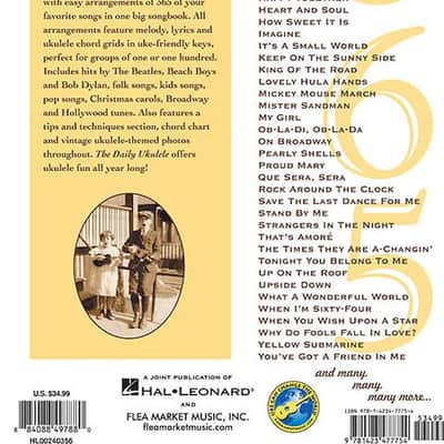 The Daily Ukulele - 365 Songs for Better Living image 3