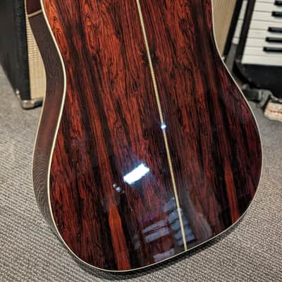 B.C. Rich BR-60 Dreadnought Acoustic Guitar w/Case (1970's-1980's) image 9