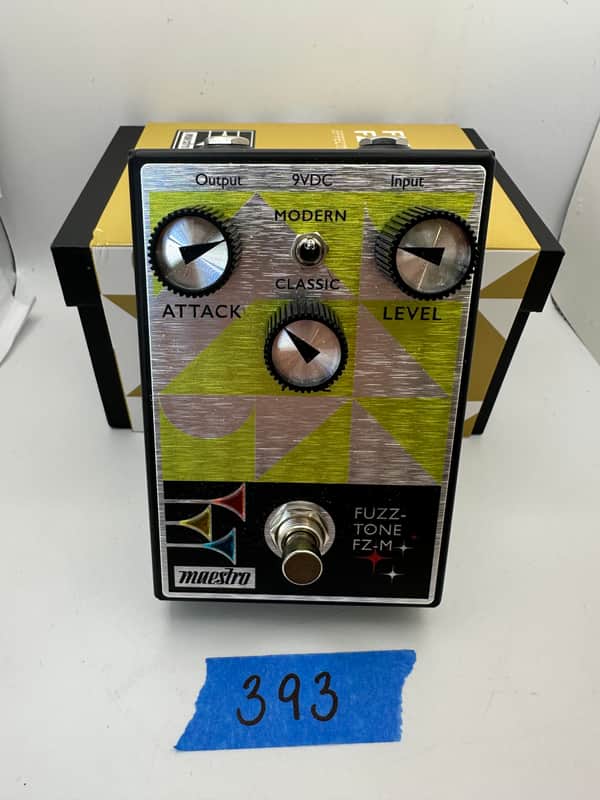 Maestro Fuzz-Tone FZ-M 2022 - Present - Yellow Graphic x380 image 1