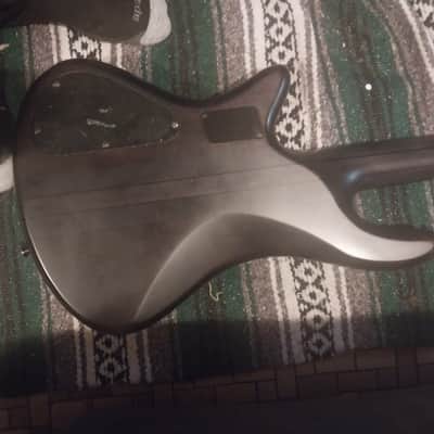 Schecter Stiletto Studio-8 Active 8-String Bass 2010s - See-Thru Black Satin image 3