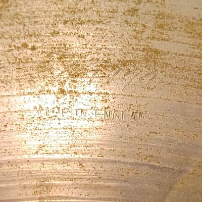 Zyn 14" 872/886g Thin Hi-Hat Cymbals NS12 Vintage 60s Premier Made In England UK image 9