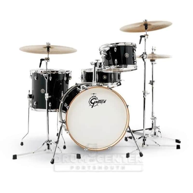 Gretsch Catalina Club 4pc Drum Set 20/12/14/14 Piano Black image 1