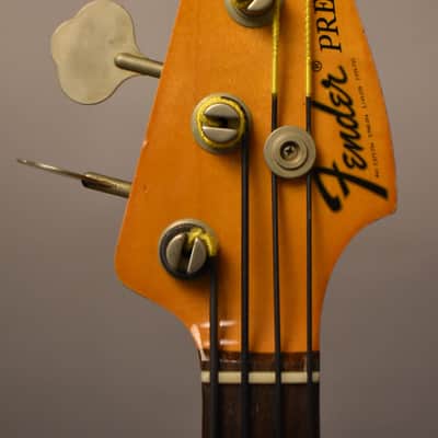 1970 Fender Precision Bass Fretless Sunburst w/OHSC image 5
