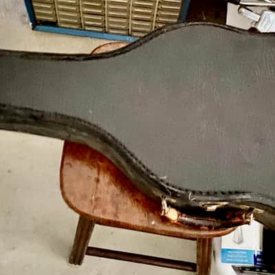 1930's/40's Harmony Parlor Acoustic Guitar Poorly Refinished image 2